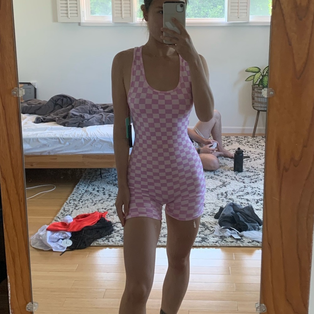 Pink Romper/Playsuit
